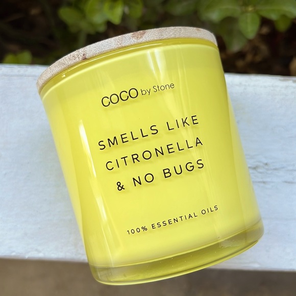 Coco by Stone Citronella Candle - Picture 1 of 9
